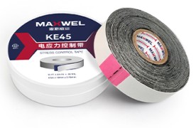 The KE45 electric stress rubber tape is a type of electric stress control tape with a high dielectric constant and rubber as its base material. 